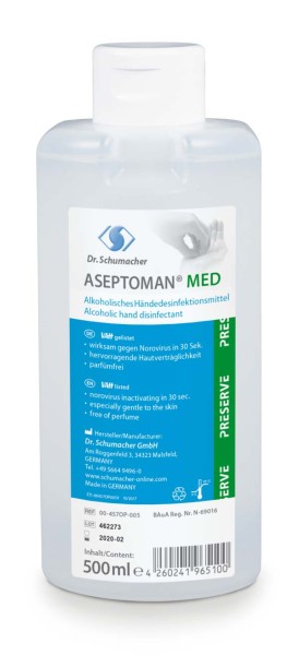 ASEPTOMAN® MED Händedesinfektion 500 ml