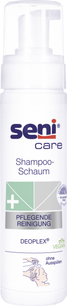 Seni Care Shampoo-Schaum