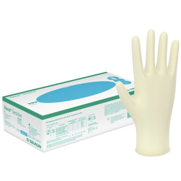 Vasco® Sensitive Latex Einmal-Handschuhe