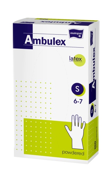 Ambulex Latex Einmal-Handschuhe