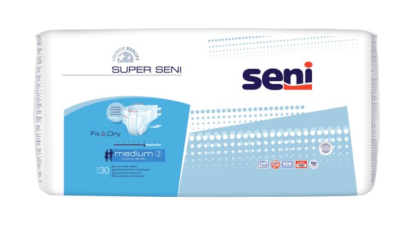 TS6 Super Seni medium Windelhosen 30 Stück Verpackung