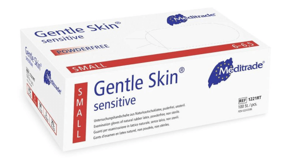 Gentle Skin® sensitive Latex-Handschuhe